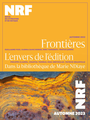 cover image of La Nouvelle Revue Française N° 656 (Automne 2023)